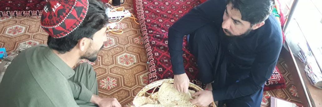 Ismail pashteen's banner