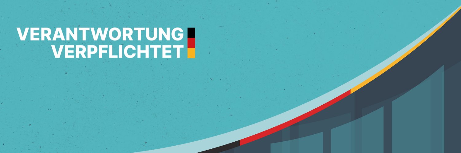 Friedrich Merz's banner