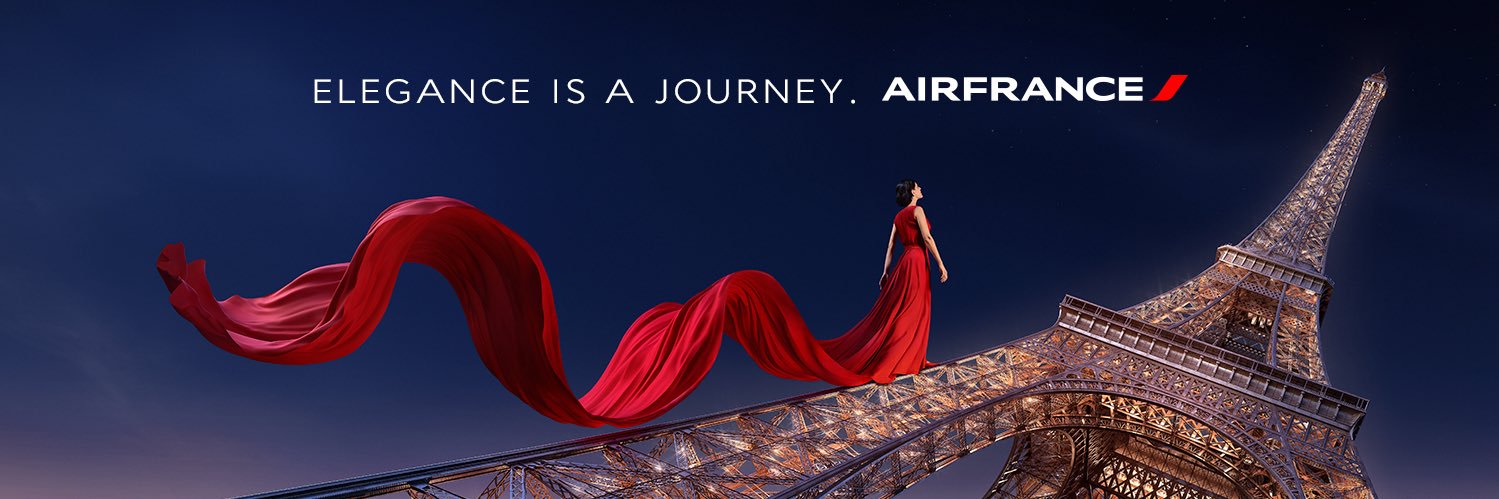 Air France's banner