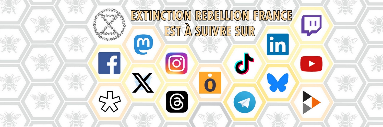 Extinction Rebellion France 🐝🌺's banner