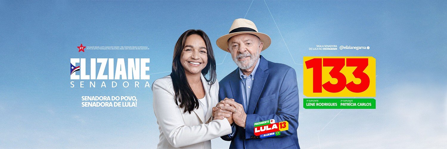 Eliziane Gama's banner