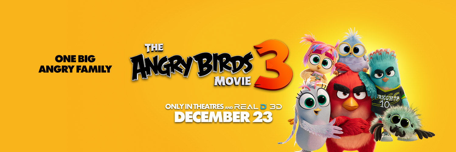 The Angry Birds Movie 3's banner