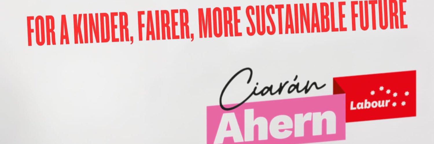 Ciarán Ahern TD's banner