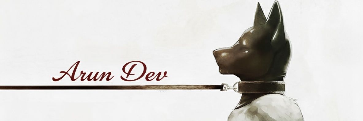 Arun Dev's banner
