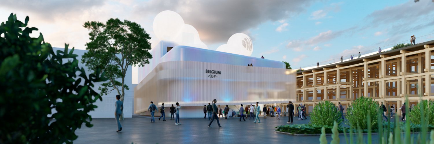 BelExpo - Belgian Pavilion's banner