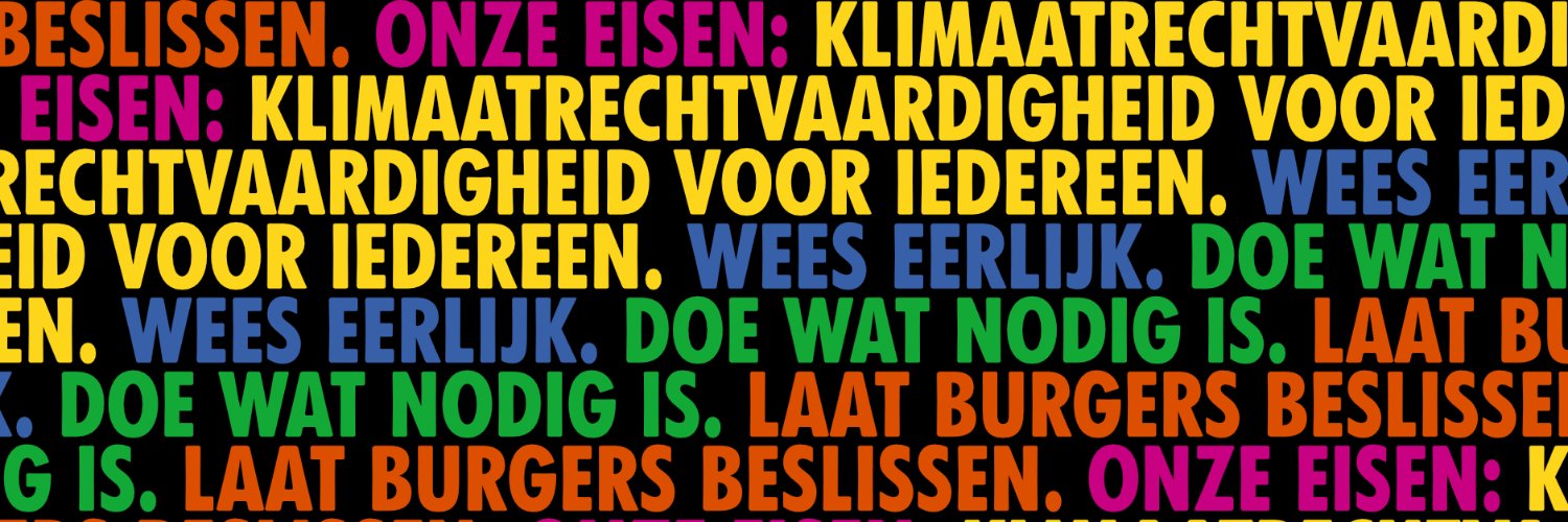 Extinction Rebellion Nederland's banner