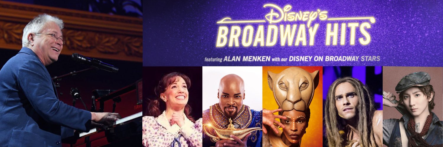 ディズニー・ブロードウェイ・ヒッツ Official's banner