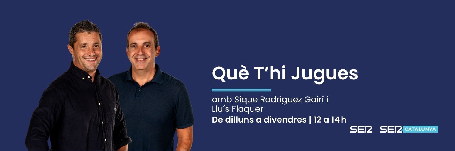 Què T'hi Jugues's banner