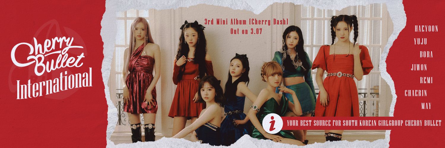 Cherry Bullet International's banner