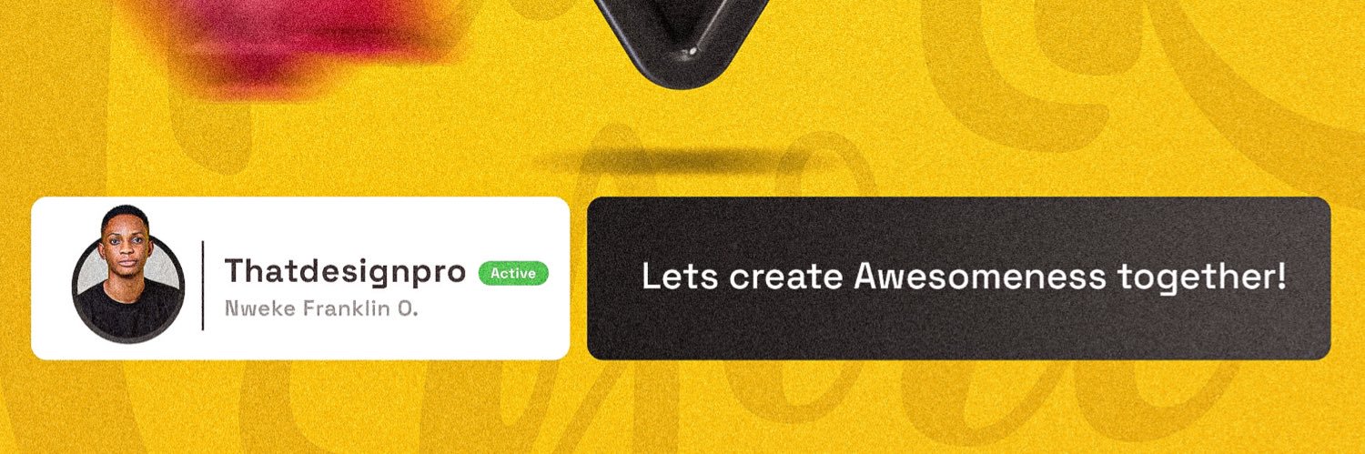 That Design Pro's banner