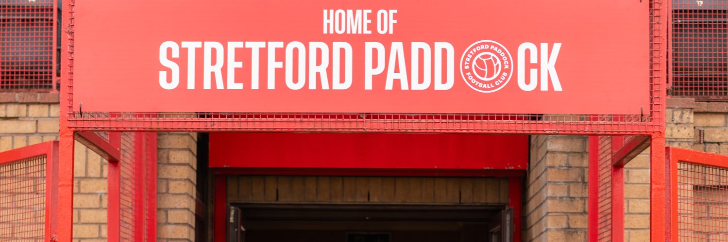 Stretford Paddock FC's banner