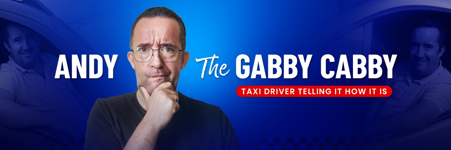 Andy The Gabby Cabby's banner