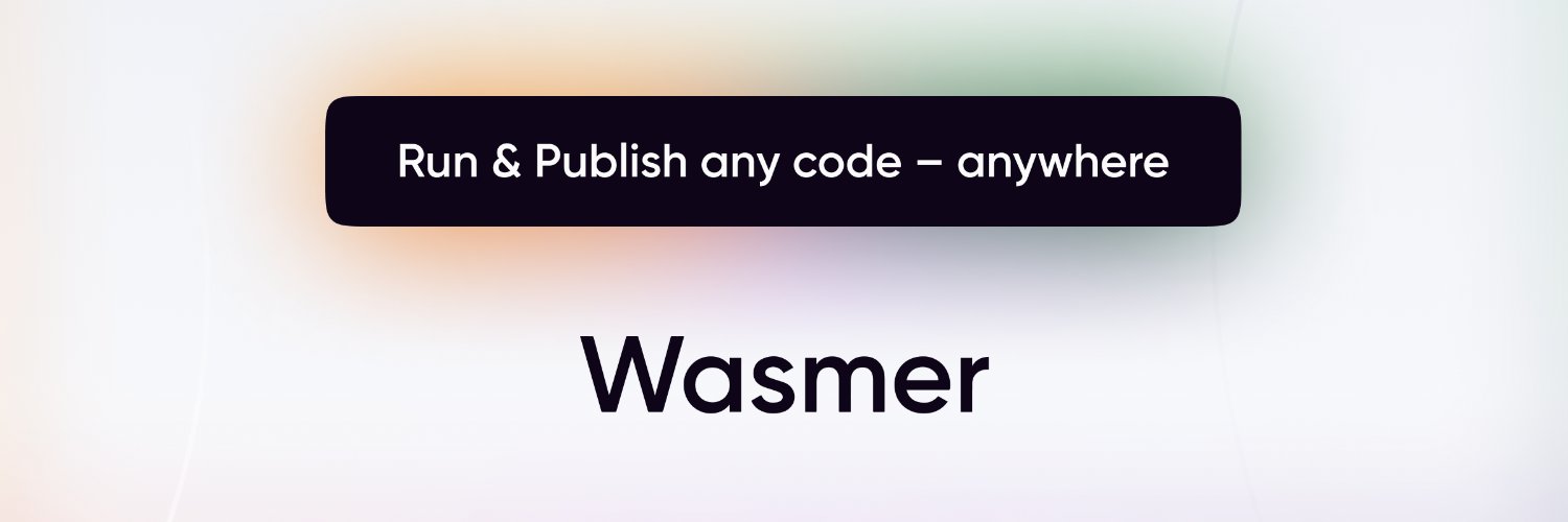 Wasmer's banner