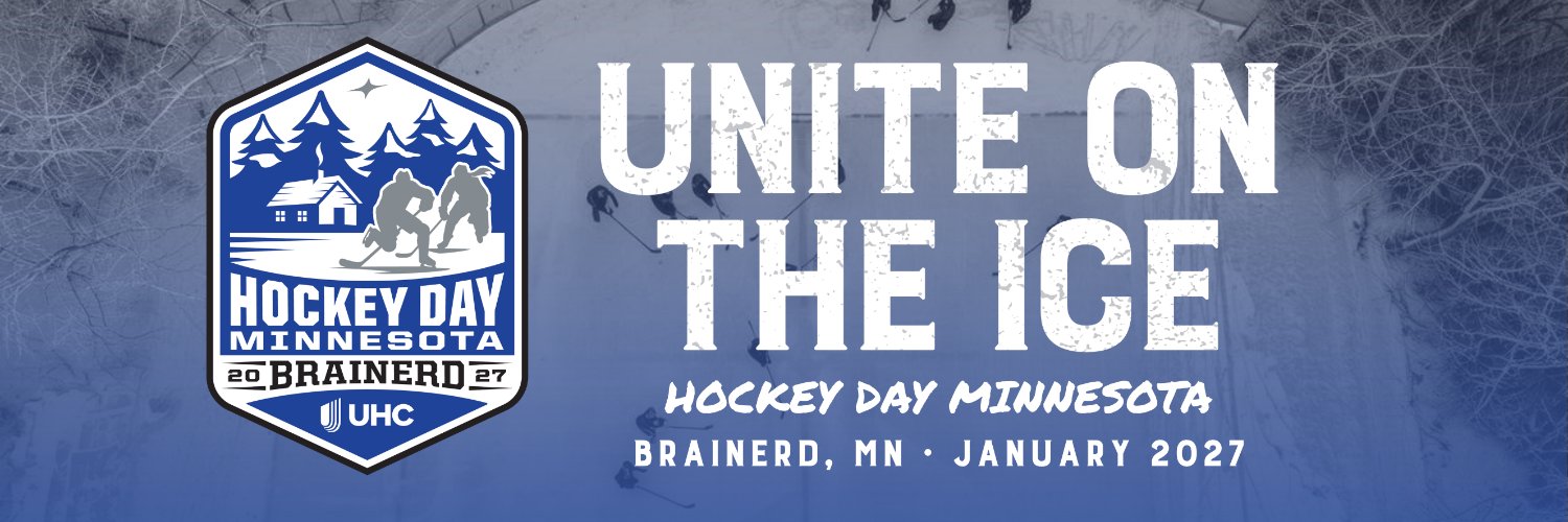 Hockey Day Minnesota's banner
