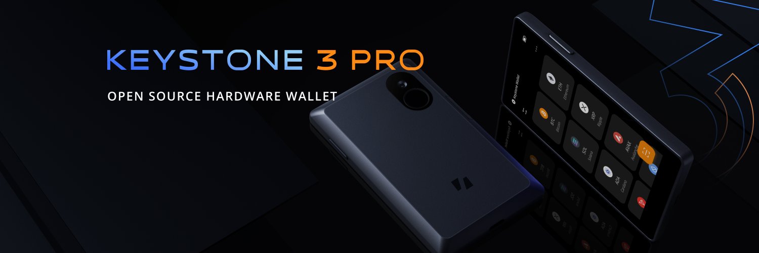 Keystone Hardware Wallet's banner