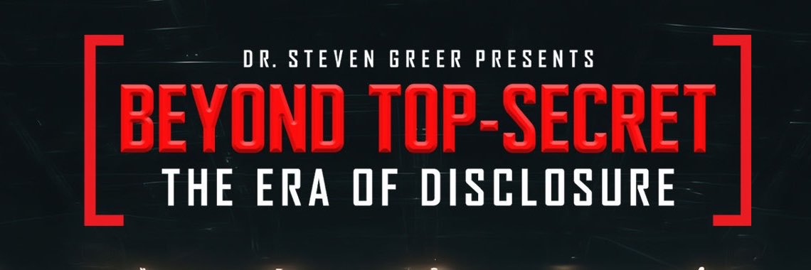 Dr. Steven Greer's banner