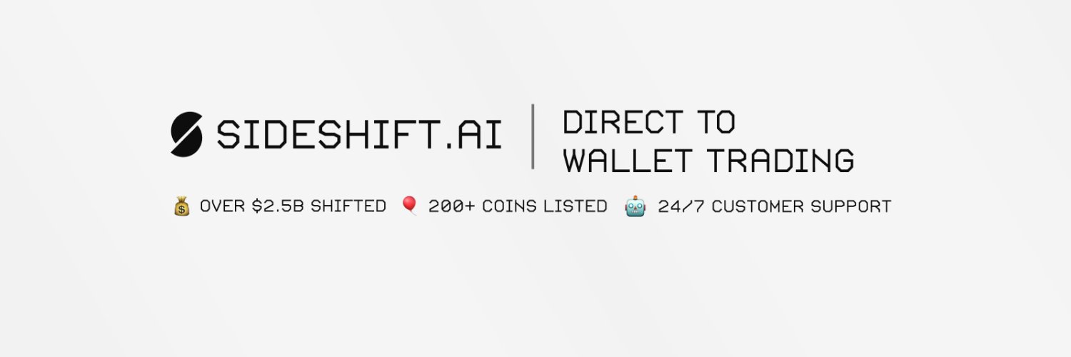 SideShift.ai - Direct to Wallet Trading's banner