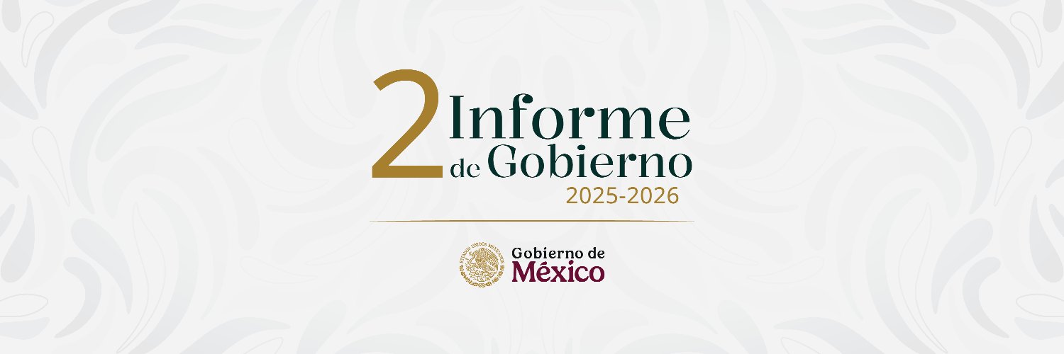 Gobierno de México's banner