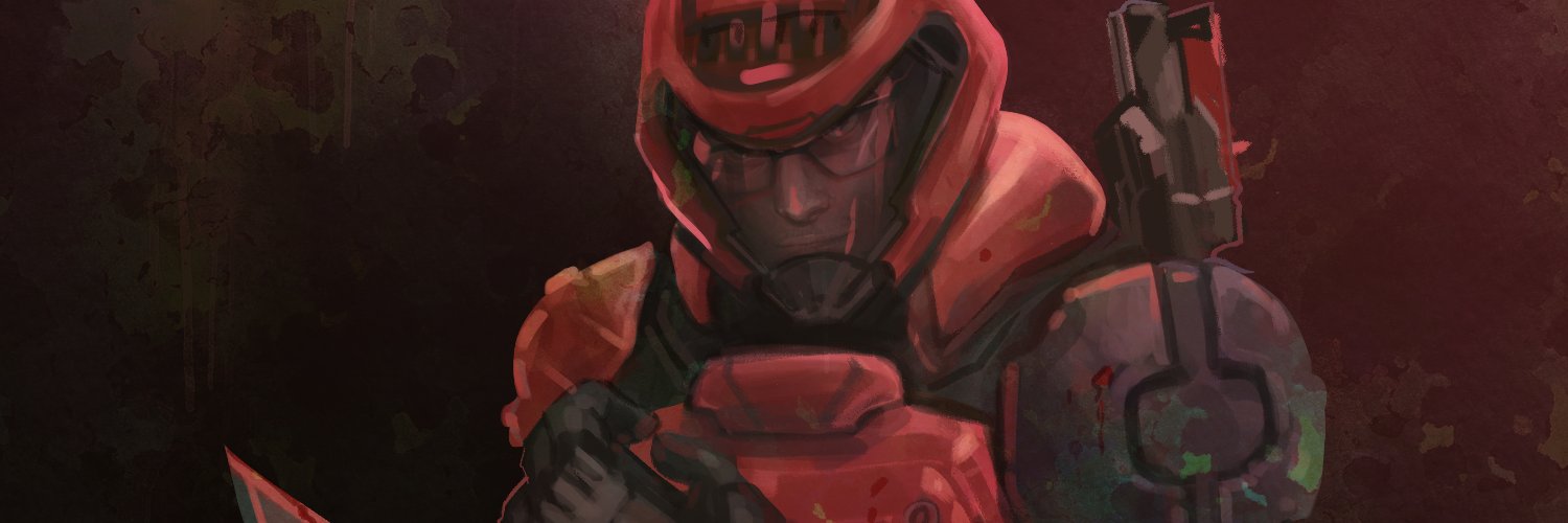 Konnor ☢️ That Pointing Doomguy's banner