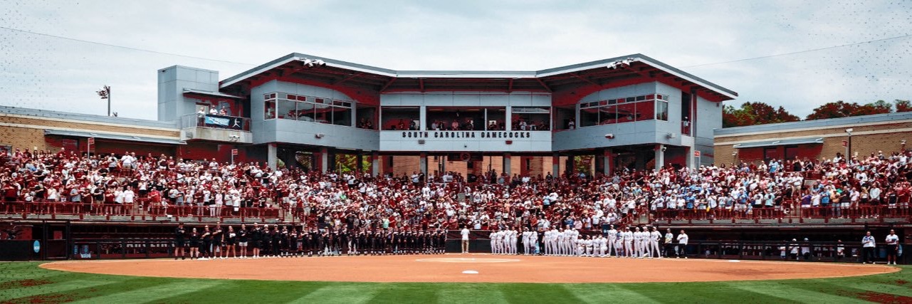 South Carolina Softball's banner