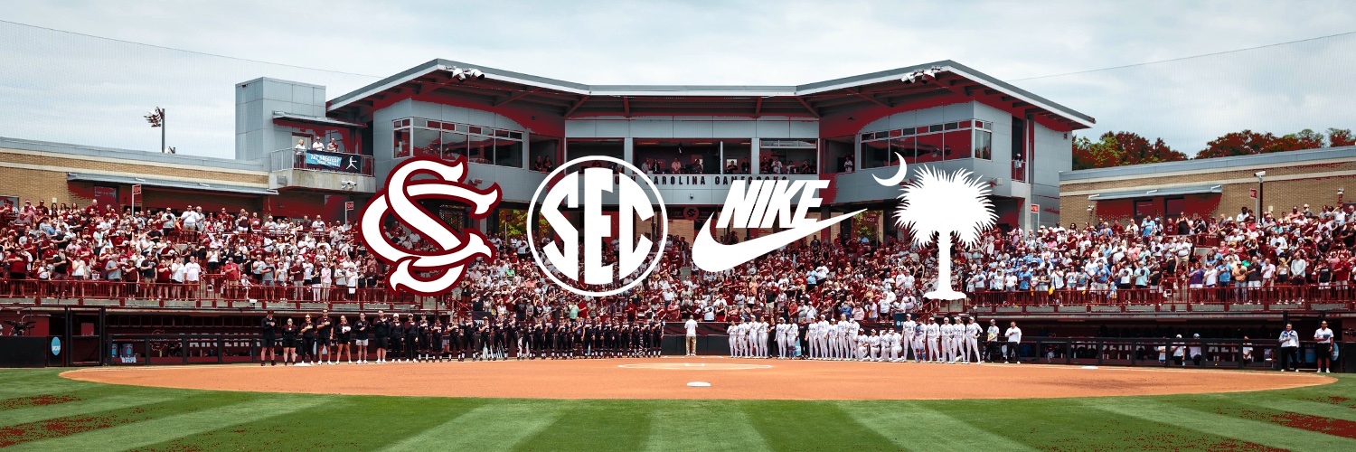 South Carolina Softball's banner