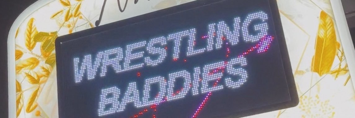 Wrestling Winedown's banner