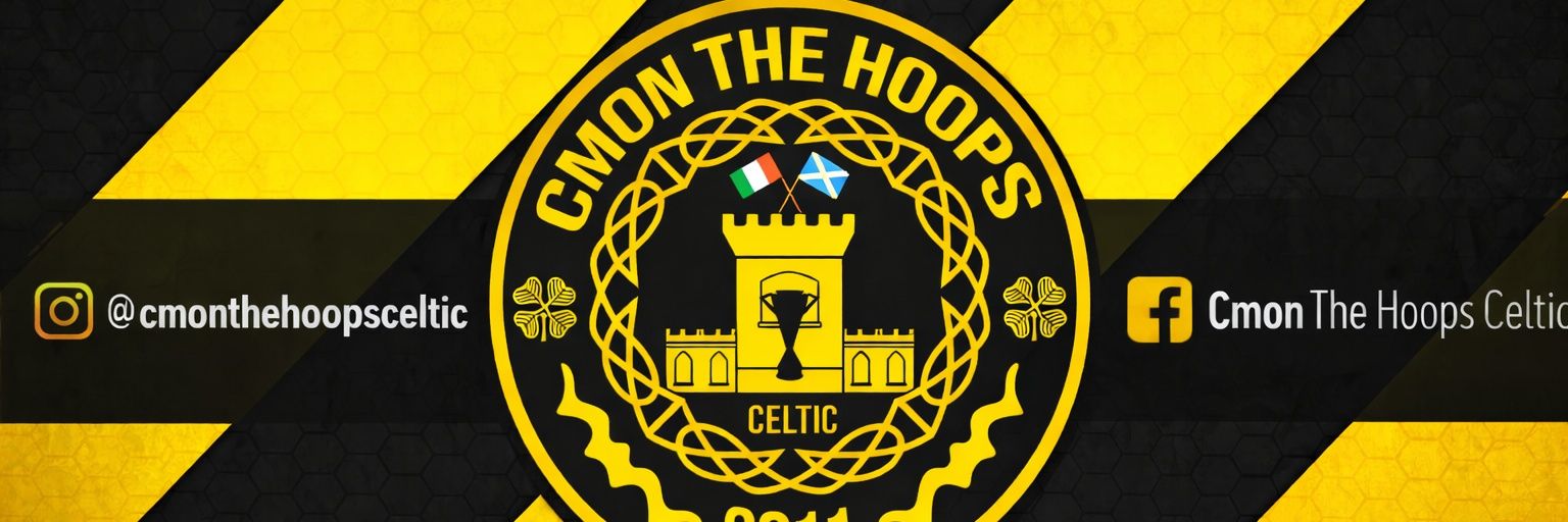 Cmon The Hoops Celtic's banner