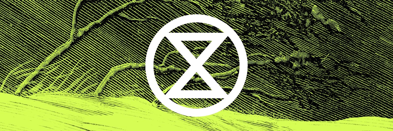 Elokapina - Extinction Rebellion Finland's banner