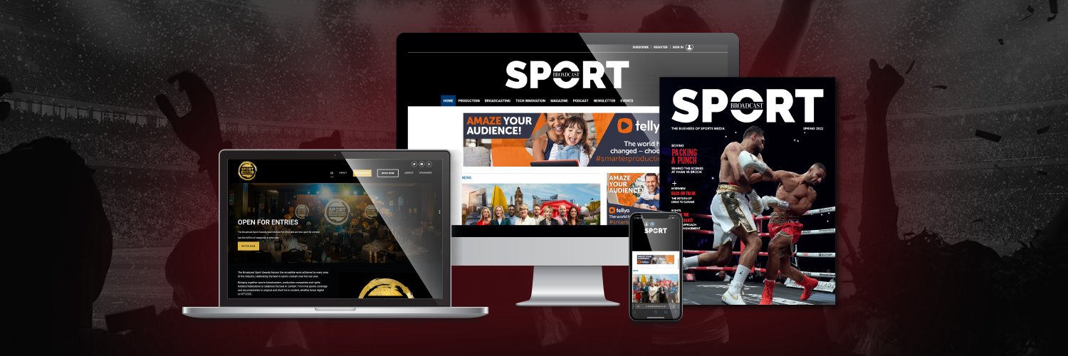 Broadcast Sport's banner
