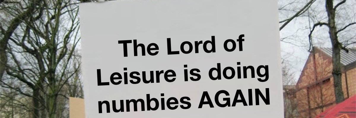 The Lord of Leisure's banner