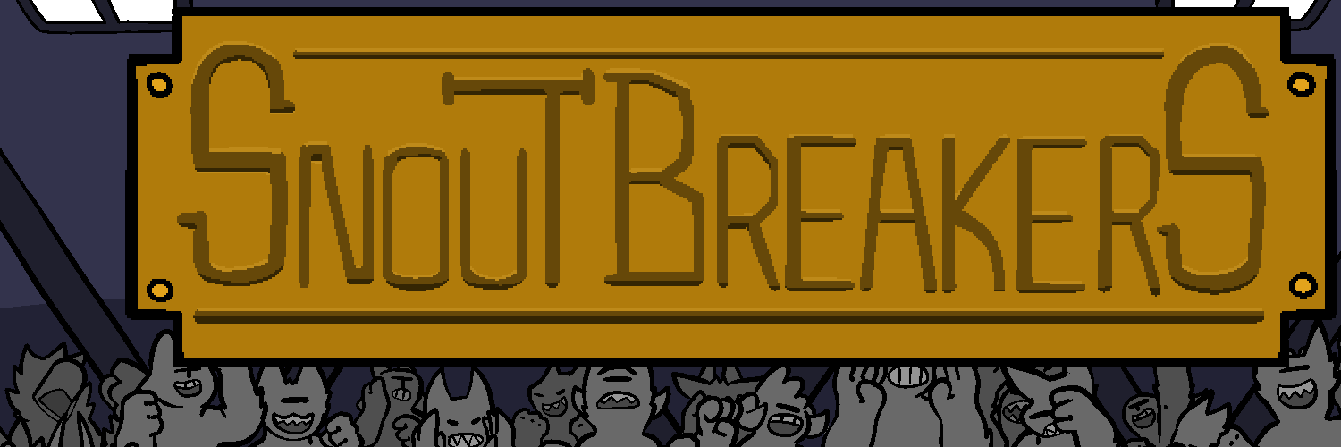 Kickindev (@snoutbreakers.bsky.social)'s banner