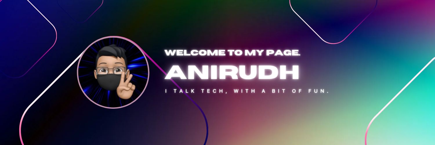 Anirudh's banner