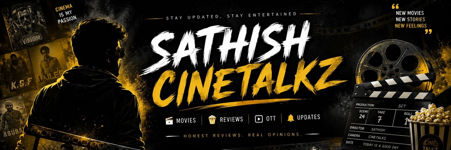 Sathish CineTalkz 🎬's banner