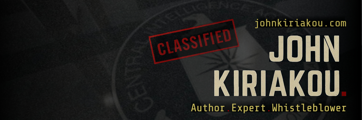 John Kiriakou's banner