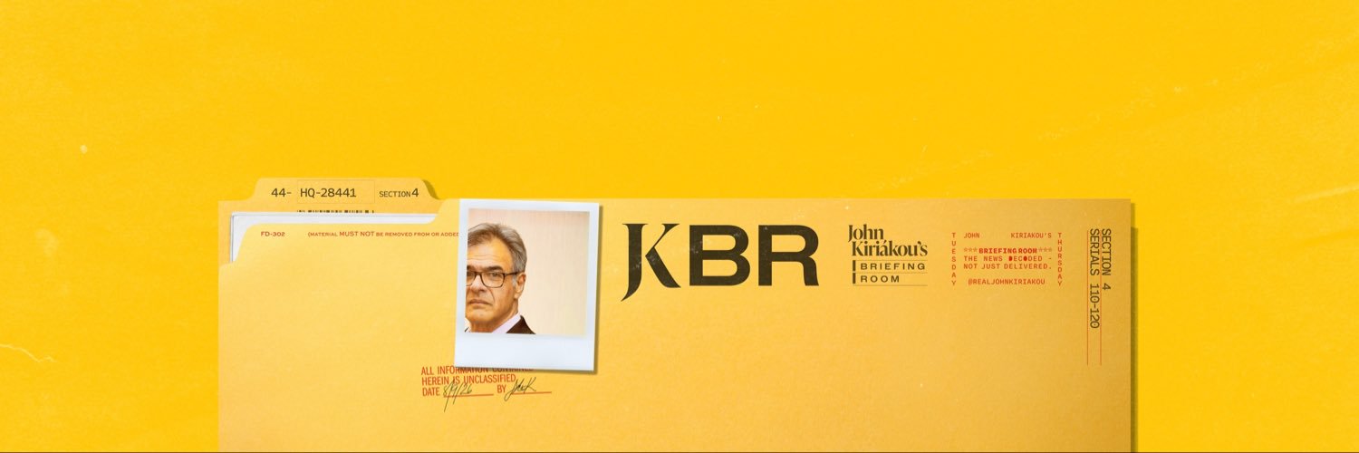 John Kiriakou's banner