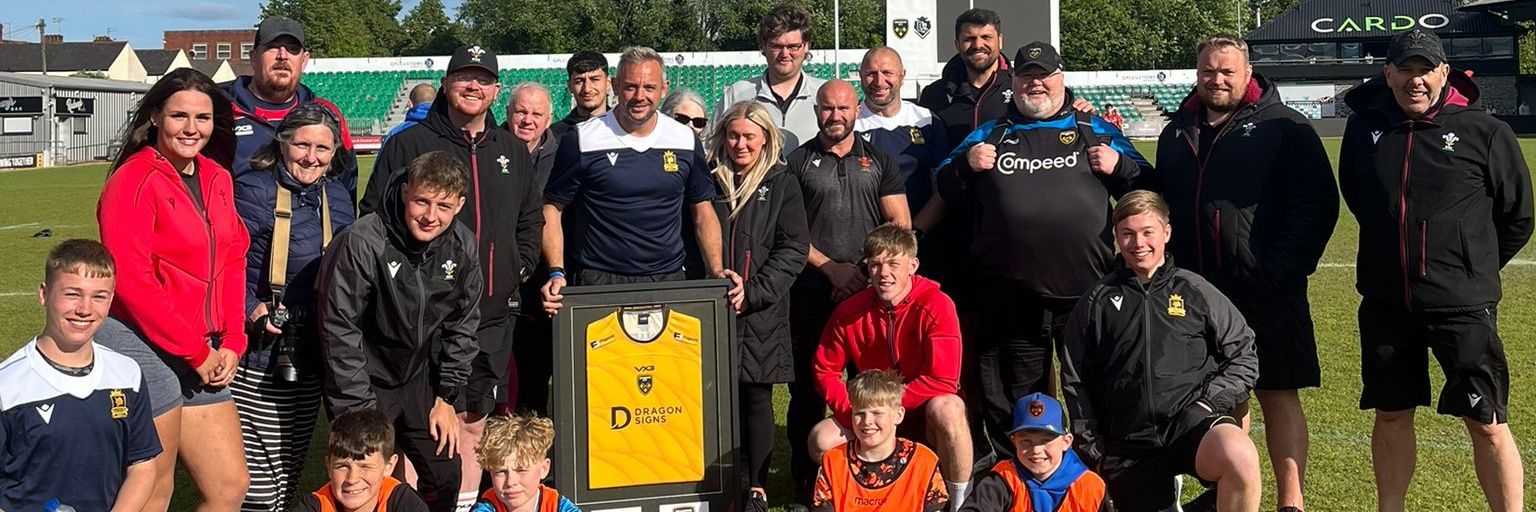 WRU Dragons Rugby Engagement Team's banner