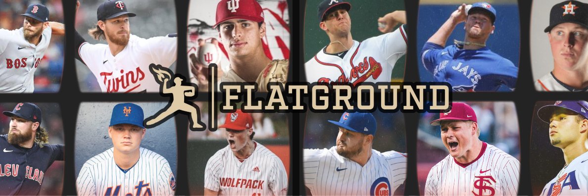 FLATGROUND Pitching's banner