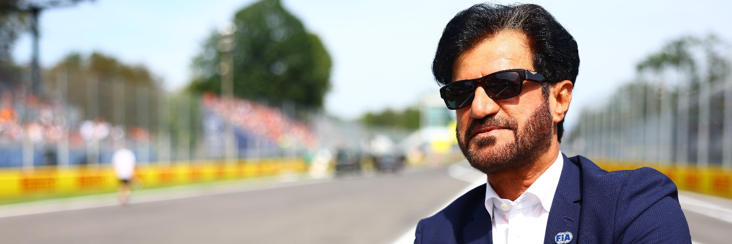 Mohammed Ben Sulayem's banner