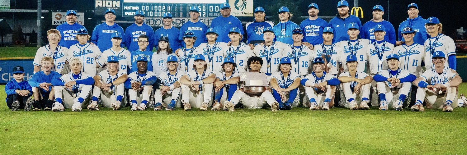 Lincoln East Baseball's banner