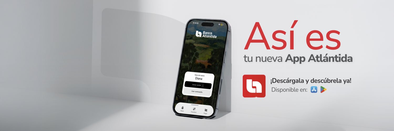 Banco Atlántida's banner