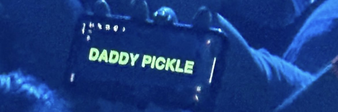 Pickle's banner