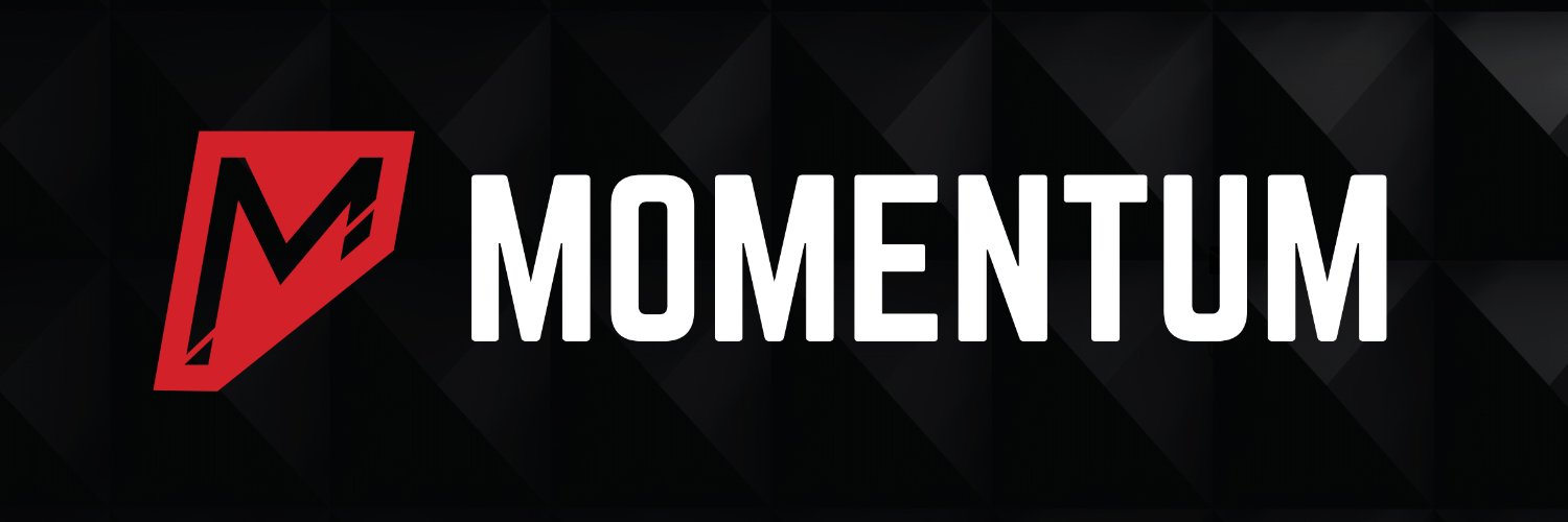 Momentum's banner