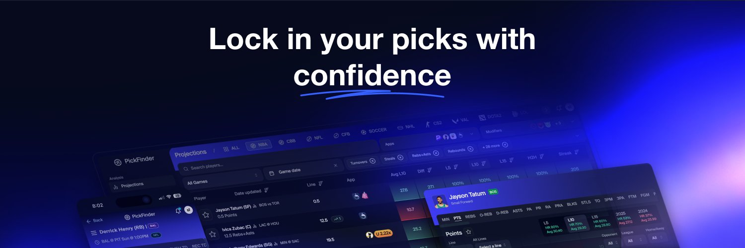 PickFinder's banner