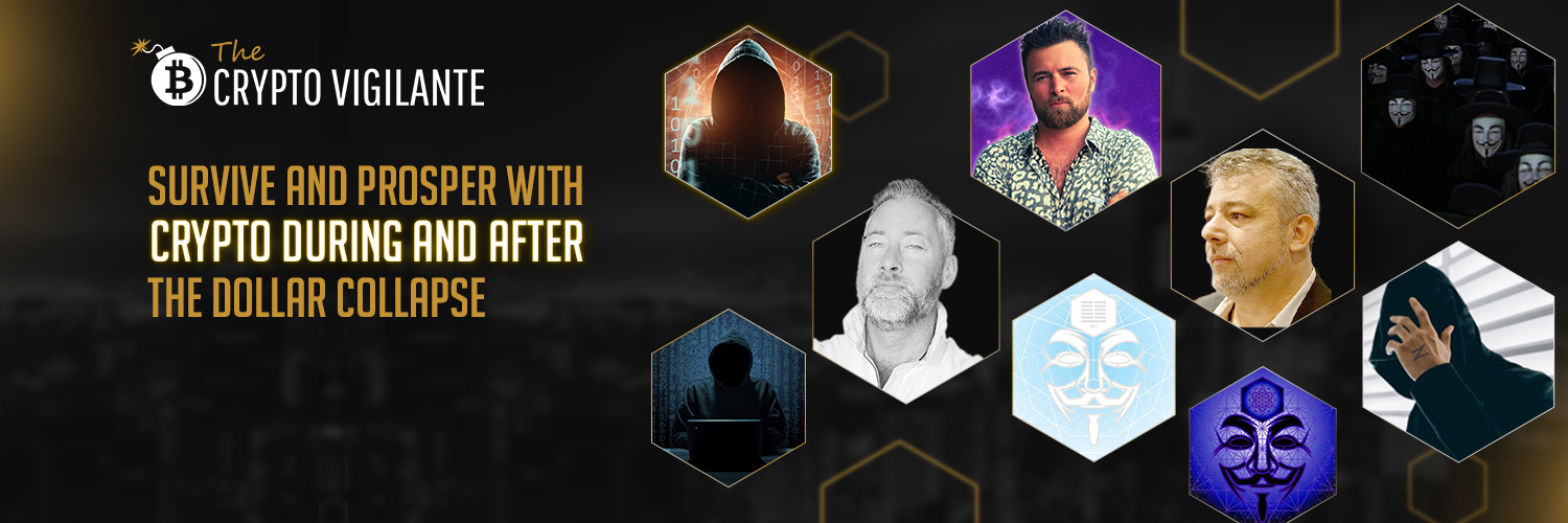 The Crypto Vigilante's banner