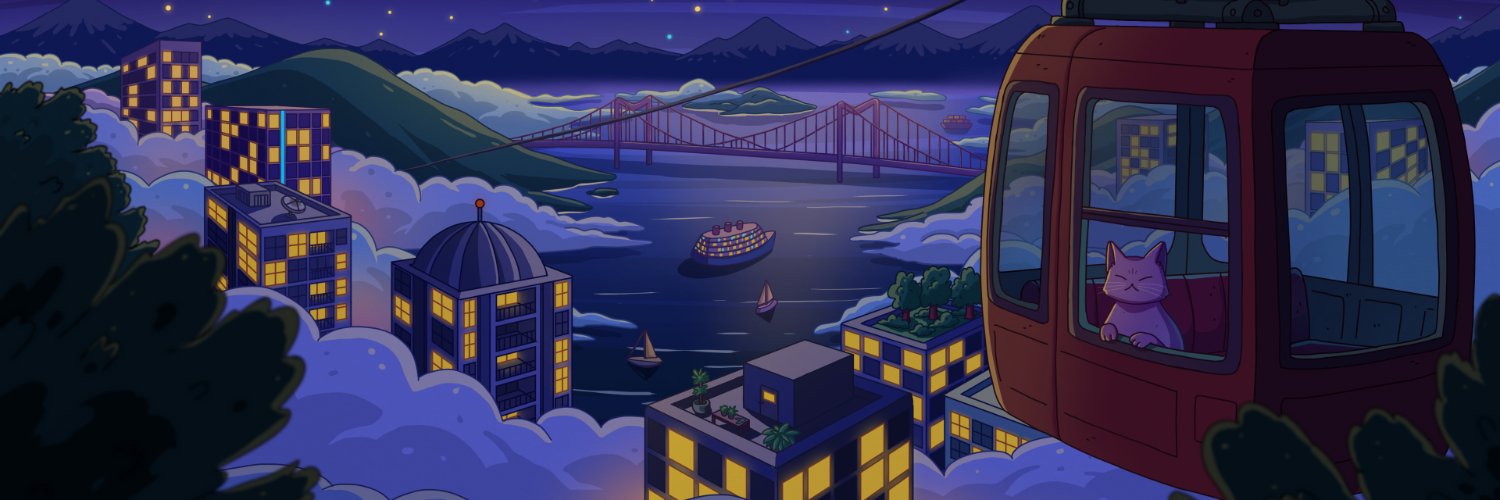 Purrple Cat's banner