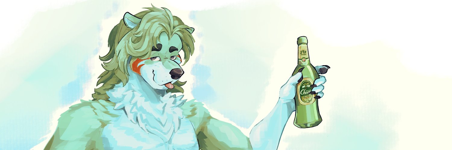 Green otter (C๐mm:open)'s banner