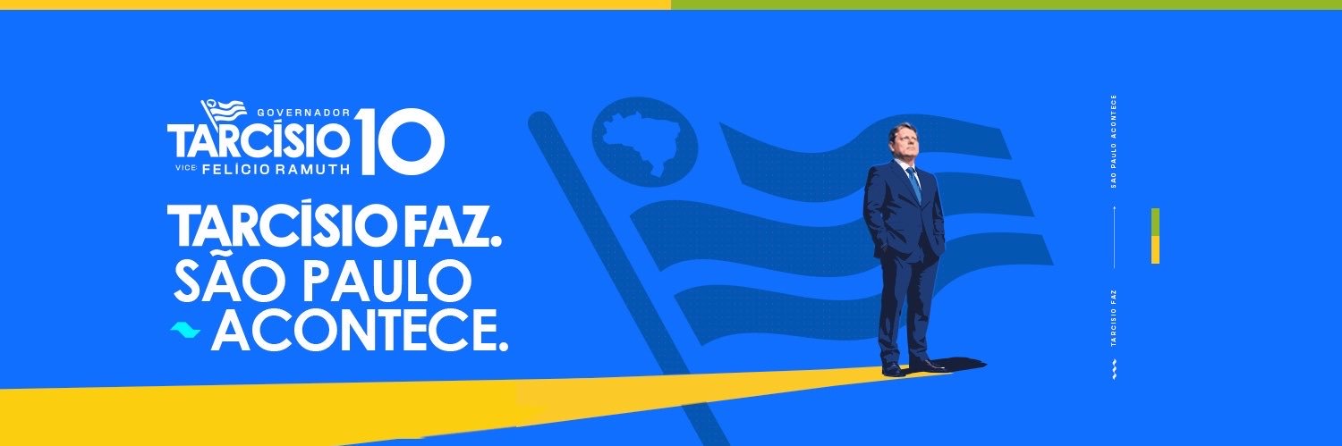 Tarcísio Gomes de Freitas's banner