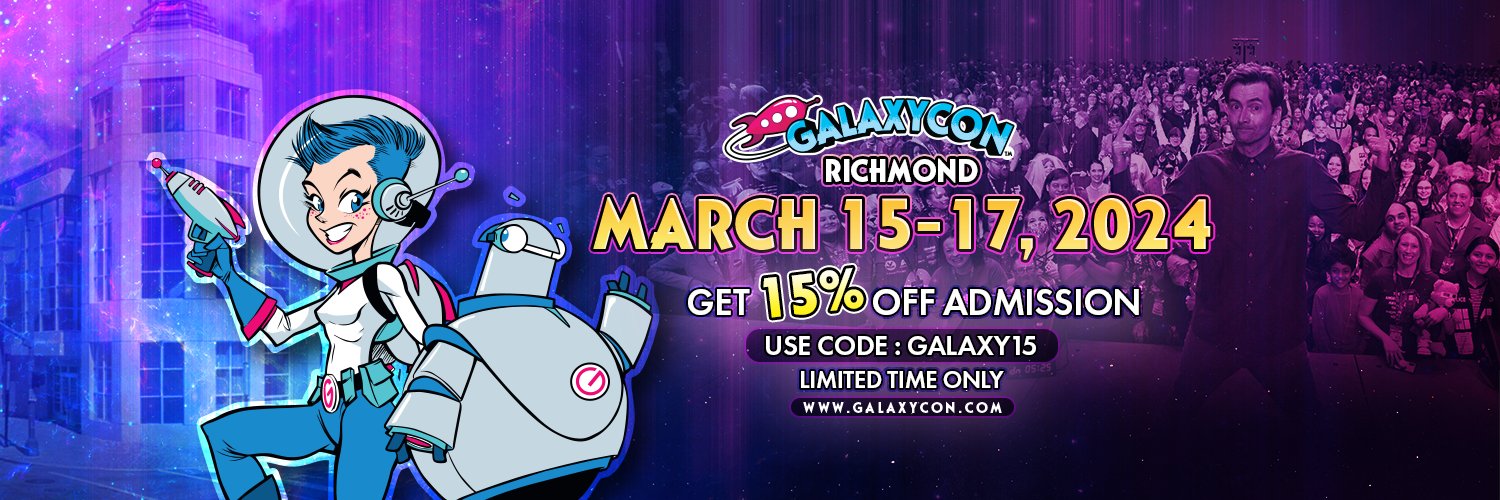 GalaxyCon Richmond's banner