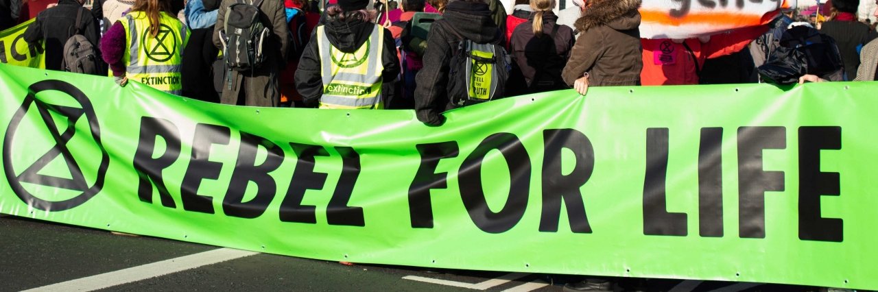 Extinction Rebellion SF Bay Area's banner