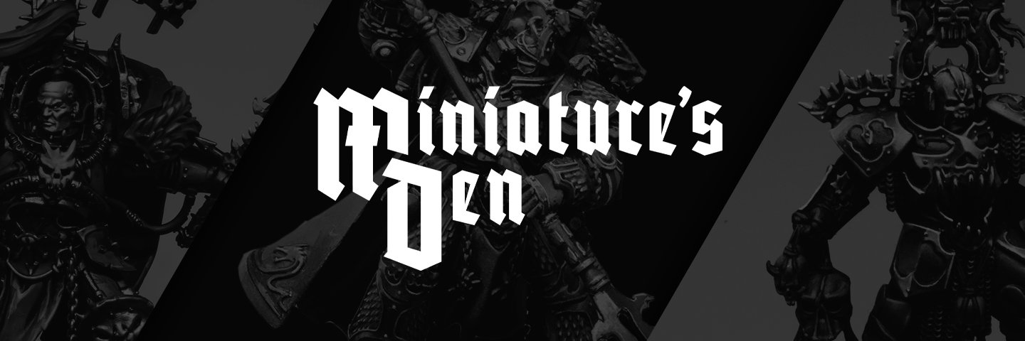 Miniature's Den's banner